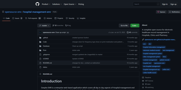 GitHub – Open Source EMR